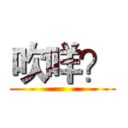 吹咩？ ()