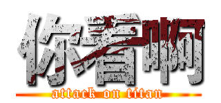 你看啊 (attack on titan)