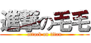 進撃の毛毛 (attack on titan)