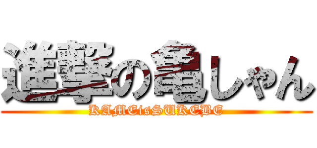 進撃の亀しゃん (KAMEisSUKEBE)