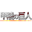 甲陵の巨人 (attack on tests)