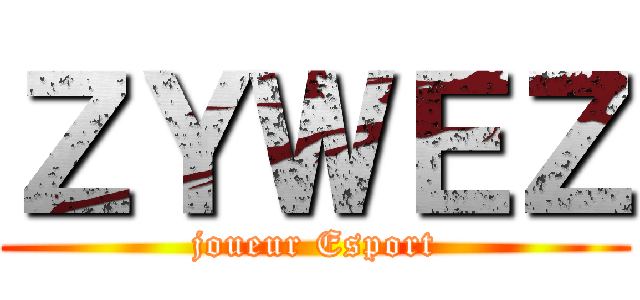 ＺＹＷＥＺ (joueur Esport)