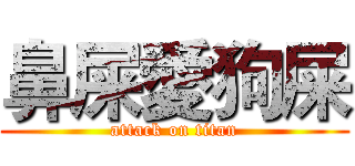 鼻屎愛狗屎 (attack on titan)