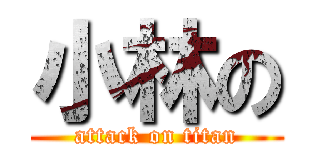 小林の (attack on titan)