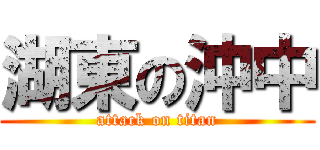 湖東の沖中 (attack on titan)