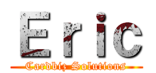 Ｅｒｉｃ (Cardbiz Solutions)