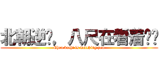北朝逆贼，八尺在看着你们 (Chen bachi is watching you)