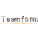 Ｔｅａｍｆｏｒｍ ()