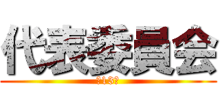 代表委員会 (第13回)