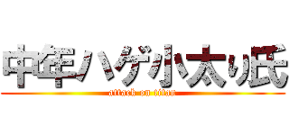 中年ハゲ小太り氏 (attack on titan)