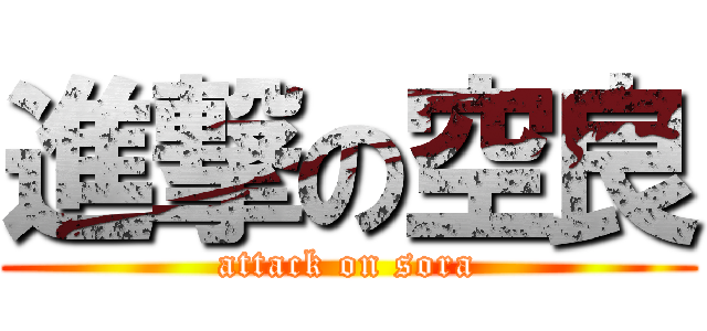 進撃の空良 (attack on sora)