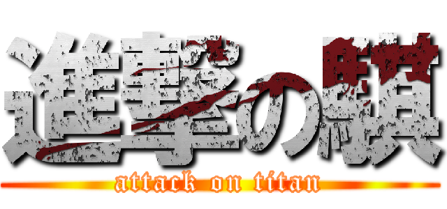 進撃の騏 (attack on titan)