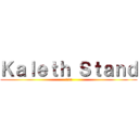 Ｋａｌｅｔｈ Ｓｔａｎｄ (11a)