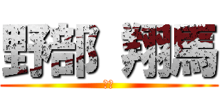 野部 翔馬 (主演)