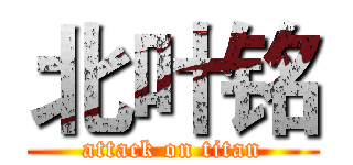 北叶铭 (attack on titan)