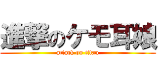 進撃のケモ耳娘 (attack on titan)