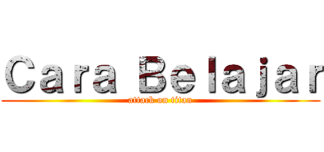 Ｃａｒａ Ｂｅｌａｊａｒ (attack on titan)