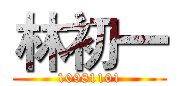 林初一 (10981101)