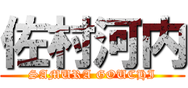 佐村河内 (SAMURA GOUCHI)