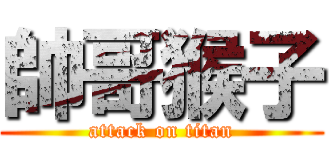 帥哥猴子 (attack on titan)