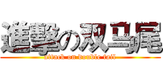 進擊の双马尾 (attack on double tail)