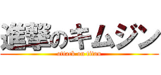 進撃のキムジン (attack on titan)