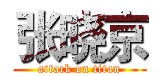 张晓京 (attack on titan)