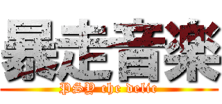 暴走音楽 (PSY che delic)
