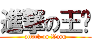 進撃の王懂 (attack on Wang)