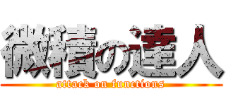 微積の達人 (attack on functions)