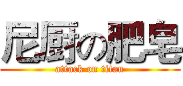 尼厨の肥皂 (attack on titan)