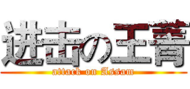 进击の王菁 (attack on Assam)