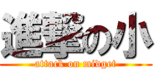 進撃の小 (attack on midget)