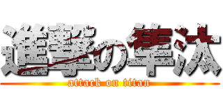 進撃の隼汰 (attack on titan)