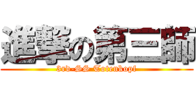 進撃の第三師 (3rd-SS Totenkopf)