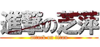 進撃の芝萍 (attack on titan)