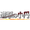 進撃の小丹 (attack on titan)