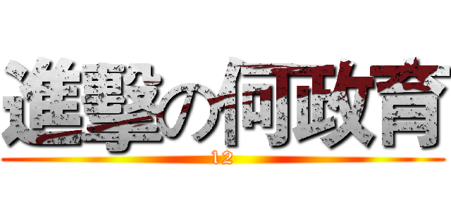 進擊の何政育 (12)