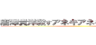 唐澤貴洋殺すアネキアネキ第一回オフ会 ()