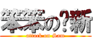 笨笨の骏新 (attack on Sam)