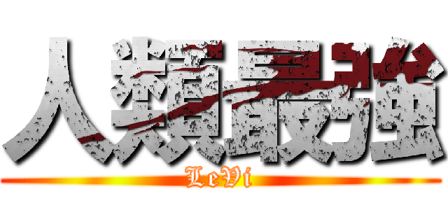 人類最強 (LeVi)