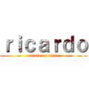 ｒｉｃａｒｄｏ (attack on titan)