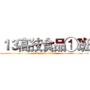 １３高技食品①班 (attack on titan)