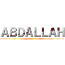 ＡＢＤＡＬＬＡＨ (season 2 )