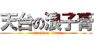 天台の浪子膏 (attack on titan)