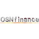 ＯＳＮｆｉｎａｎｃｅ (SBIbankグループ)