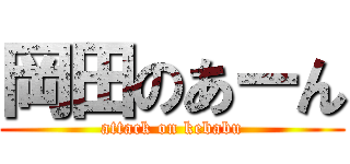 岡田のあーん (attack on kebabu)