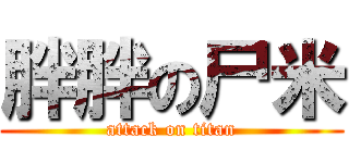 胖胖の尸米 (attack on titan)