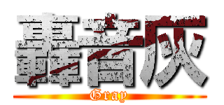 轟音灰 (Gray)
