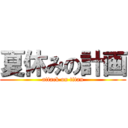 夏休みの計画 (attack on titan)